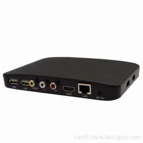 High Definition Multimedia Interface TV Box with ARM Cortex A9 Rockchip 3066, 1GB RAM and 4GB Memory